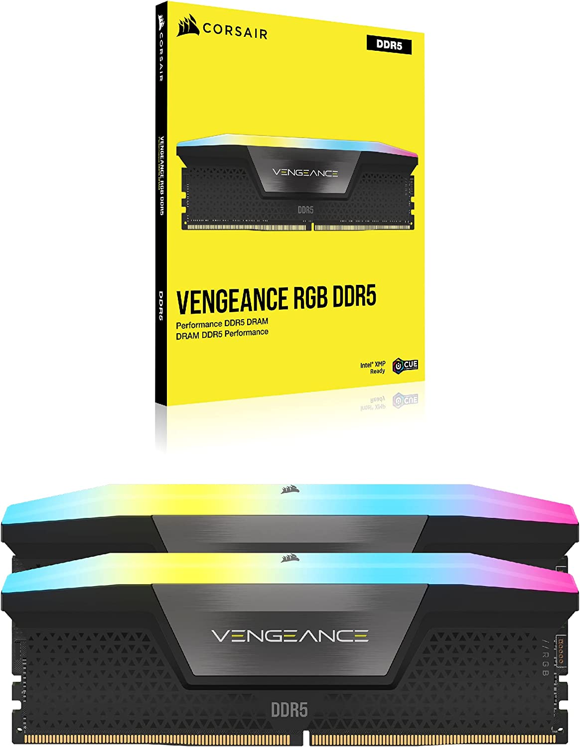 CORSAIR VENGEANCE RGB DDR5 RAM 32GB (2x16GB) 5200MHz - CIH Tech